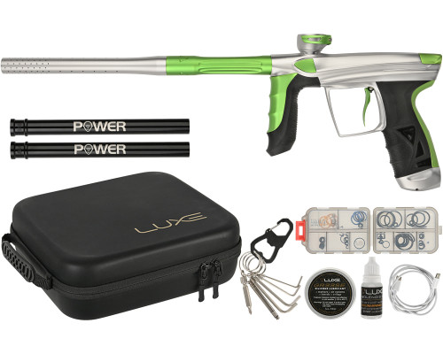 DLX Luxe Aire Paintball Gun - Dust White/Dust Freak Green