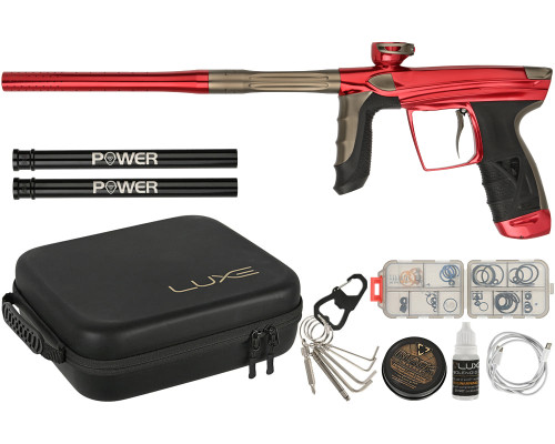 DLX Luxe Aire Paintball Gun - Gloss Red/Dust Copper