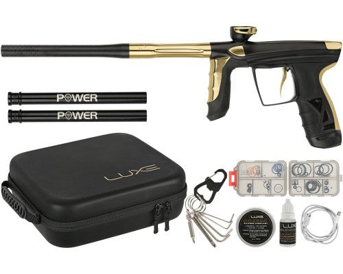 DLX Luxe Aire Paintball Gun - Dust Black/Gloss Gold