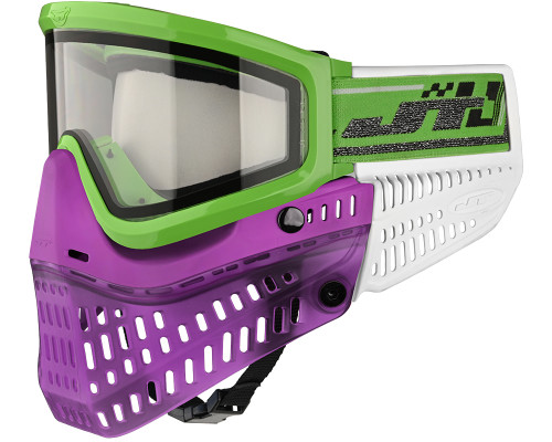 Build Your Own JT ProFlex Paintball Mask w/ QLS Frame - Lime