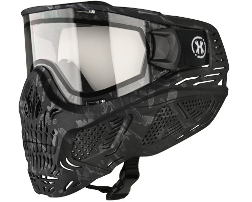 HK Army HSTL Skull Thermal Paintball Mask - Shards w/ Clear Lens