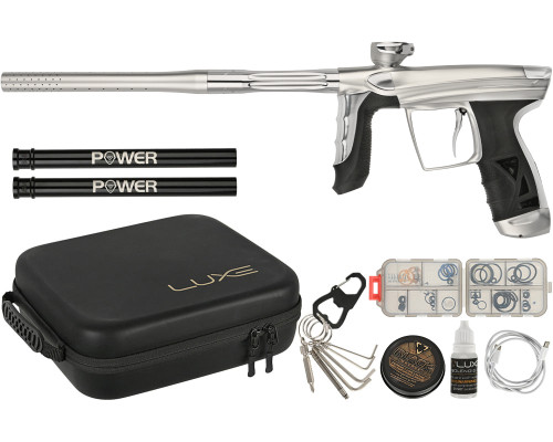 DLX Luxe Aire Paintball Gun - Dust White/Gloss White