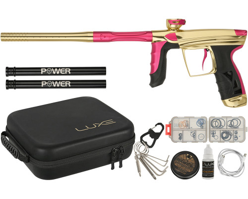 DLX Luxe Aire Paintball Gun - Gloss Gold/Dust Pink