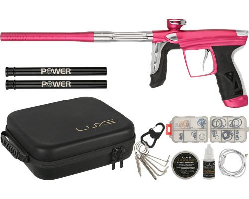 DLX Luxe Aire Paintball Gun - Dust Pink/Gloss White