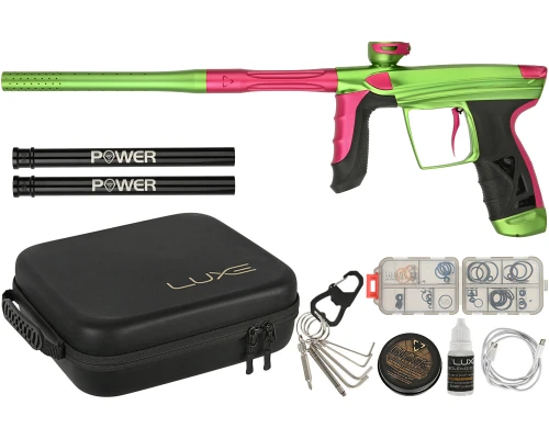DLX Luxe Aire Paintball Gun - Dust Freak Green/Dust Pink