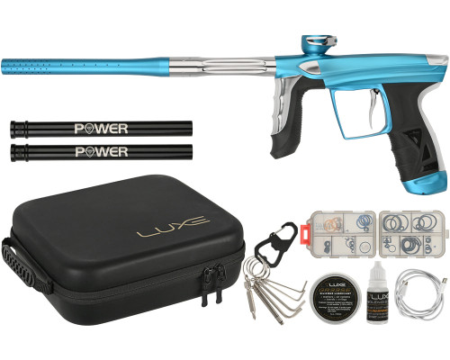 DLX Luxe Aire Paintball Gun - Dust Blue/Gloss White