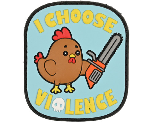 Patch Fiend Morale Patch - Choose Violence Chicken