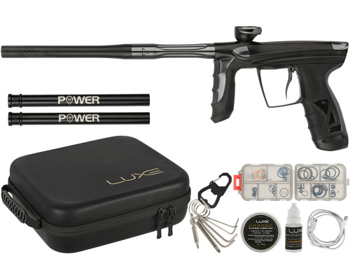 DLX Luxe Aire Paintball Gun - Dust Black/Gloss Grey