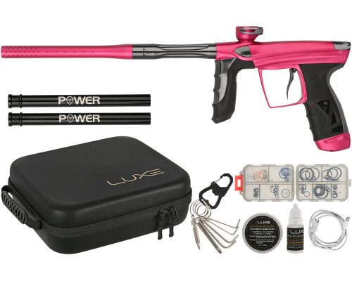 DLX Luxe Aire Paintball Gun - Dust Pink/Gloss Grey