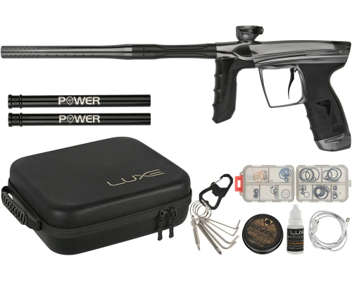 DLX Luxe Aire Paintball Gun - Gloss Grey/Dust Black