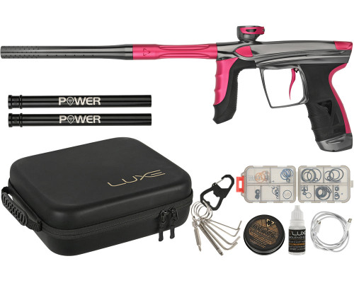 DLX Luxe Aire Paintball Gun - Gloss Grey/Dust Pink
