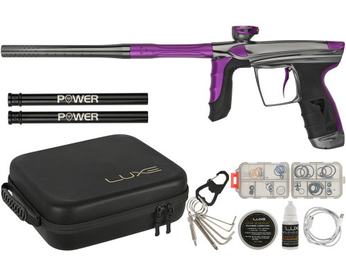 DLX Luxe Aire Paintball Gun - Gloss Grey/Dust Purple