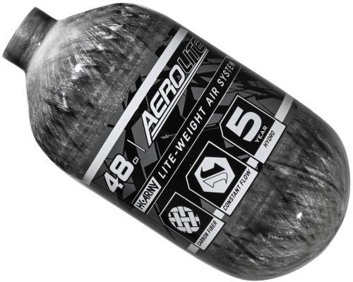 Old Hydro - HK Army Aerolite Bottle - 48/4500 (Bottle Only) - Clear Carbon