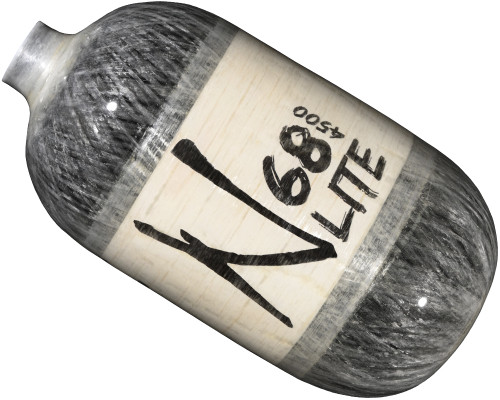 Old Hydro - Ninja Lite Carbon Fiber Air Tank (Bottle Only) - 68/4500 - Grey Ghost