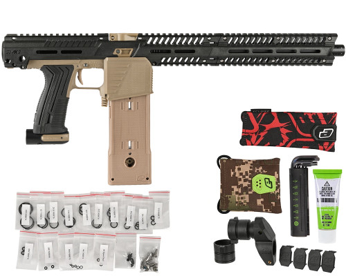Planet Eclipse EMEK EMF100 Sport Mag Fed Paintball Gun - Black/Tan