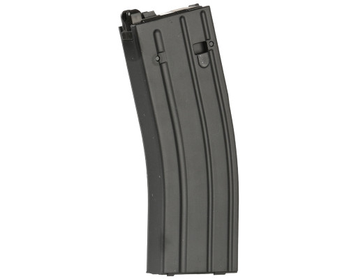 Lancer Tactical Green Gas Magazine For M4 MWS GBBR - 35 Rounds - Black (LT-ADG-MAG-B)