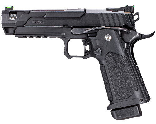 Arcturus Osprey 5" Split Slide Optics Ready Duty Grade Hi-Capa GBB Airsoft Pistol - Black
