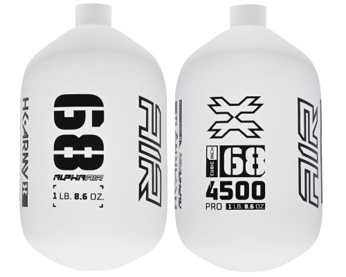 Old Hydro - HK Army Alpha Air Bottle (Bottle Only) - Air - 68/4500 - Blizzard