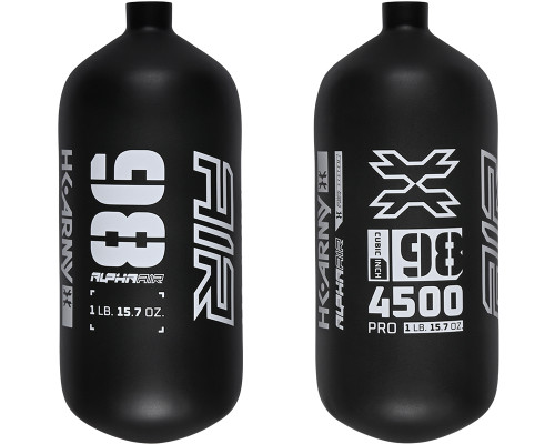 Old Hydro - HK Army Alpha Air Bottle (Bottle Only) - Air - 98/4500 - Shadow