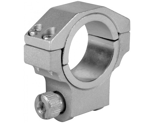 Aim Sports 30mm Silver Ruger Ring w/ 1" Insert - Low (QRS01)