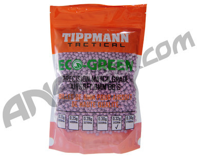 Tippmann Tactical .32g Eco Airsoft BB's - 3,125 Rounds - Light Purple (65545)