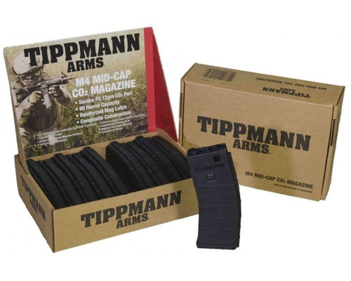 Tippmann M4 Mid-Cap Co2 80 Round Magazine (10 Pack) (T550003)