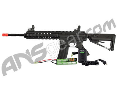 Valken Tactical Battle Machine V2.0 Mod-L AEG Airsoft Gun Package Kit - Black
