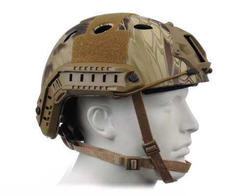 Bravo Airsoft PJ V2 Helmet - Kryptek Highlander