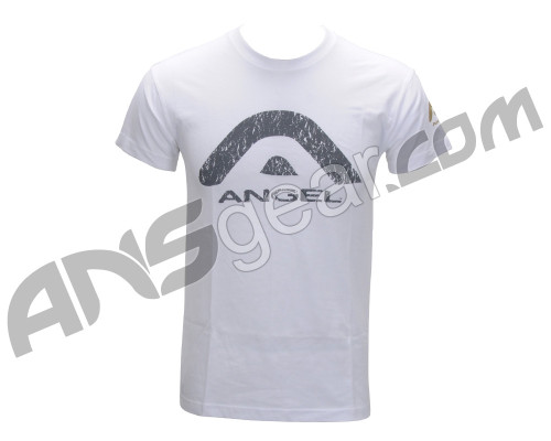 Angel Distress Men's T-Shirt - White