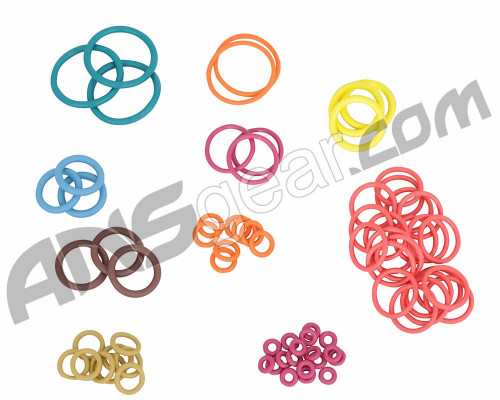 ANS Complete Colored O-Ring Kit 3x Rebuild (Bag) - CP Direct Mount On/Off