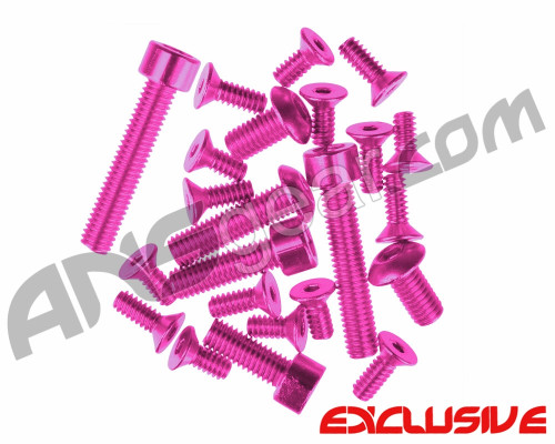 ANS Color Accent Screw Kit - Ego7-11/Etek 3/4/Etha/Geo 1-3/LV1 - Pink