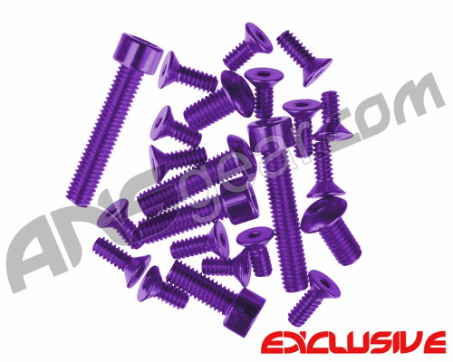 ANS Color Accent Screw Kit - Ego7-11/Etek 3/4/Etha/Geo 1-3/LV1 - Purple