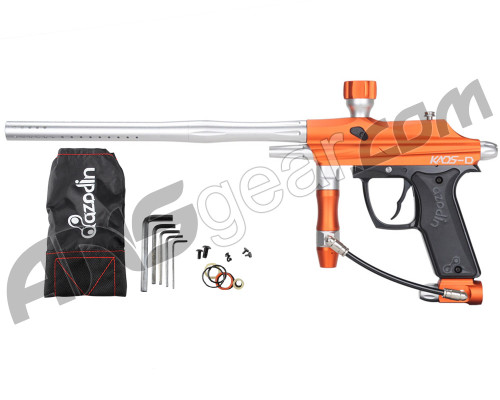 Azodin Kaos-D Paintball Gun - Deluxe Orange Flame