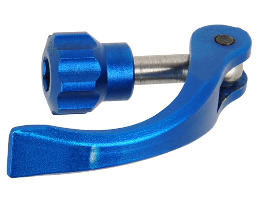 Azodin Clamping Feed Neck Lever w/ Sprocket Screw - Dust Blue