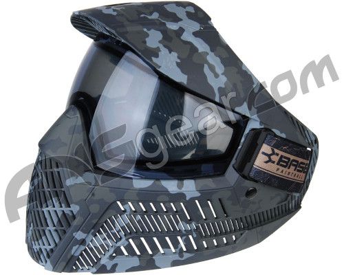 Base GS-O Paintball Mask - Black Camo