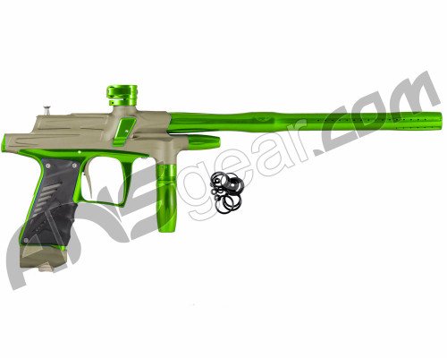 2012 Bob Long G6R Z OLED Intimidator - Dust Khaki w/ Lime