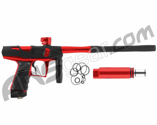 Bob Long Victory V-COM Paintball Gun - Dust Black/Red