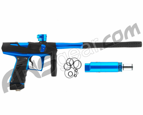 Bob Long Victory V-COM Paintball Gun - Dust Black/Teal