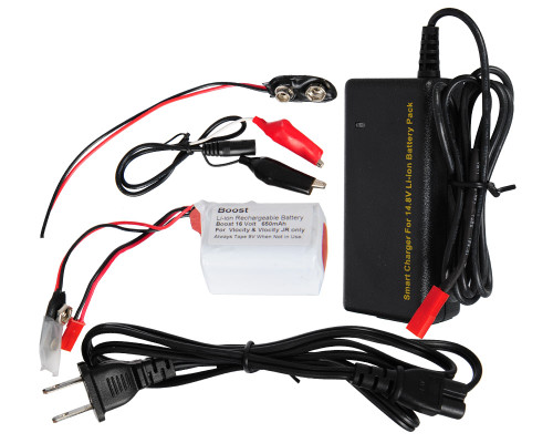 Boost Rechargeable Battery & Charger For VLocity/VLocity Jr Loaders - 16v 650 MAH Li-Ion