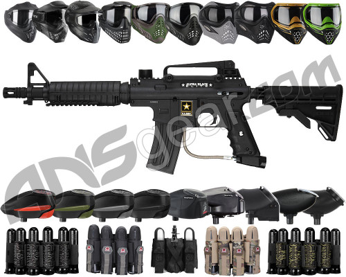 Build Your Own Holiday Bundle Gun Kit - Tippmann Alpha Black Elite - Black