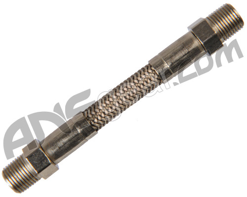 Stainless Steel Braided High Pressure Hose - 3 1/2" Length