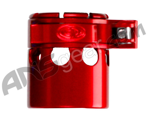 Custom Products Clamping Feed Neck - Autococker 2K Thread - Red