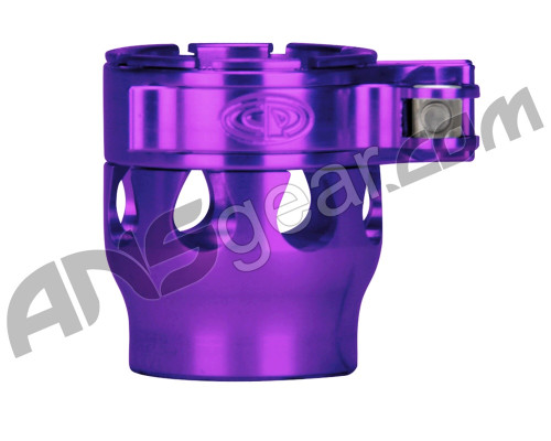 Custom Products Clamping Feed Neck - Autococker/Bob Long Thread - Purple