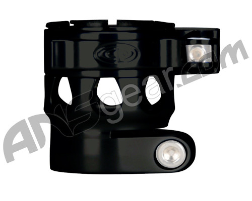 Custom Products Clamping Feed Neck - Planet Eclipse Late Model Ego/Etek Style Thread - Black