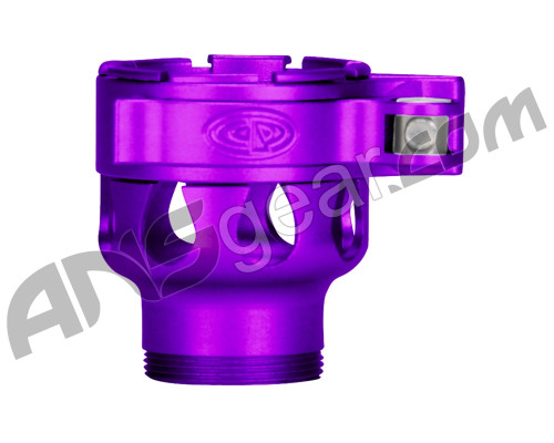 Custom Products Clamping Feed Neck - Smart Parts Shocker NXT/Ion XE Thread - Dust Purple