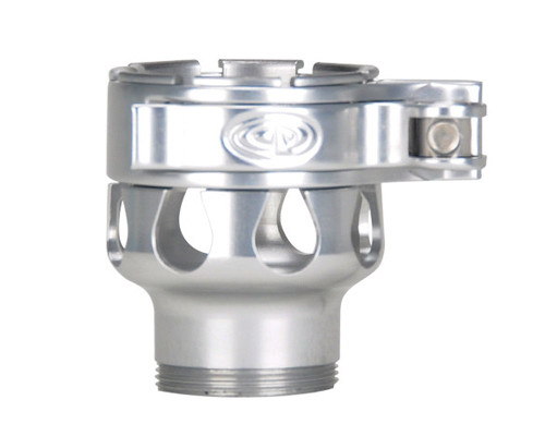 Custom Products Clamping Feed Neck - Smart Parts Shocker NXT/Ion XE Thread - Silver