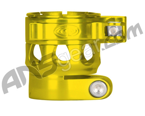 Custom Products CP Ego 07/08/09/10/11 Clamping Feed Neck - Yellow