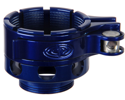 Custom Products CP Ion No-Rise Clamping Feed Neck - Blue