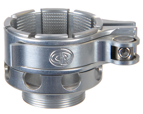 Custom Products CP Ion No-Rise Clamping Feed Neck - Silver