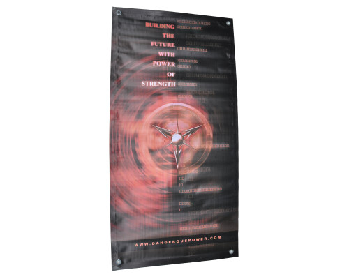 Dangerous Power Strength Banner 18" x 36"